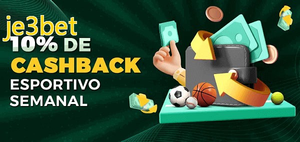 10% de bônus de cashback na je3bet